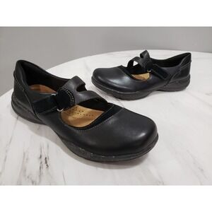 NEW NO BOX SIZE 7 - Clark's Roseville Jane Black Combi Women's Mary Janes Shoes‎